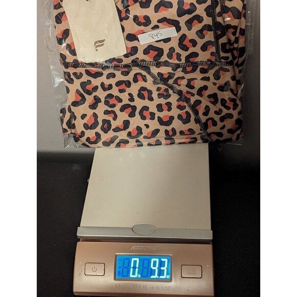 Fabletics High Waisted Printed Power hold 7/8 Animal Print Giraffe NWT Leggings - Picture 11 of 11